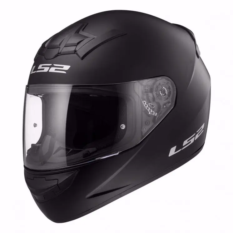 [140100406] CASCO LS2 FF352-1 ROOKIE SINGLE MONO SOLIDO NEGRO MATE (M)