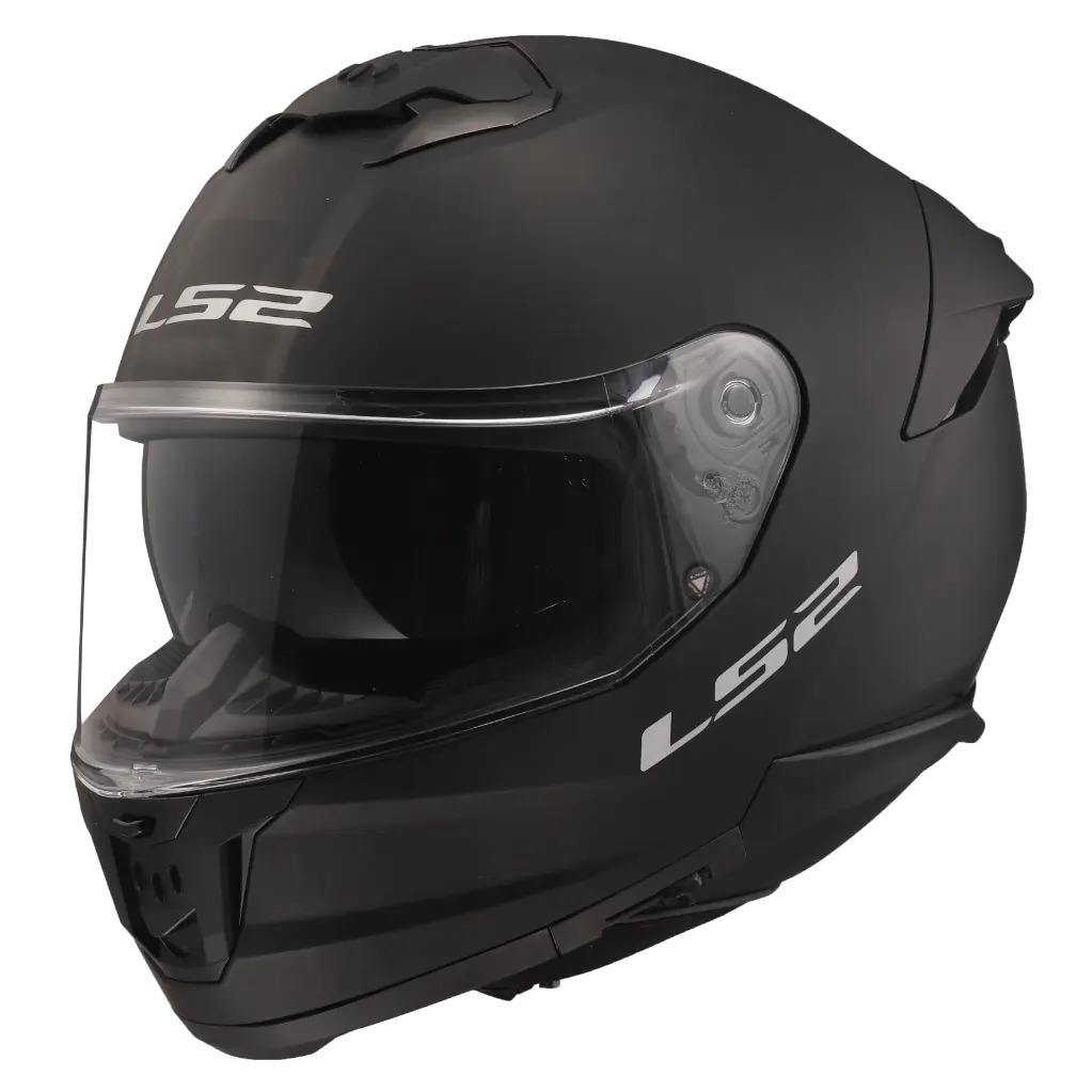 [140100706] CASCO LS2 FF808 STREAM II SOLIDO NEGRO BRILLO (M)