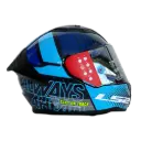 CASCO LS2 FF810 VIGO SHIFT NEGRO AZUL