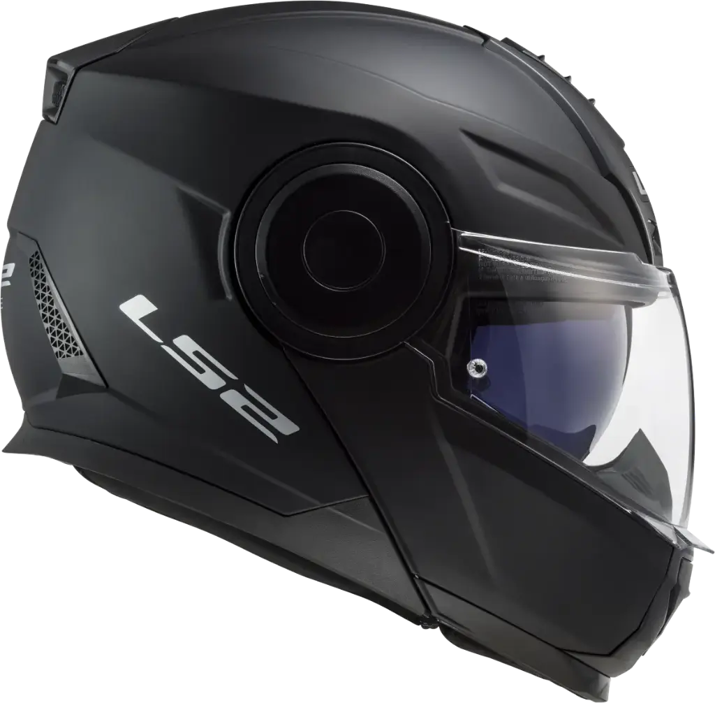 CASCO LS2 FF908 STROBE II SOLIDO NEGRO BRILLO