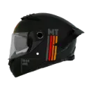 CASCO MT FF118SV THUNDER 4 SV MIL A11 NEGRO BRILLO