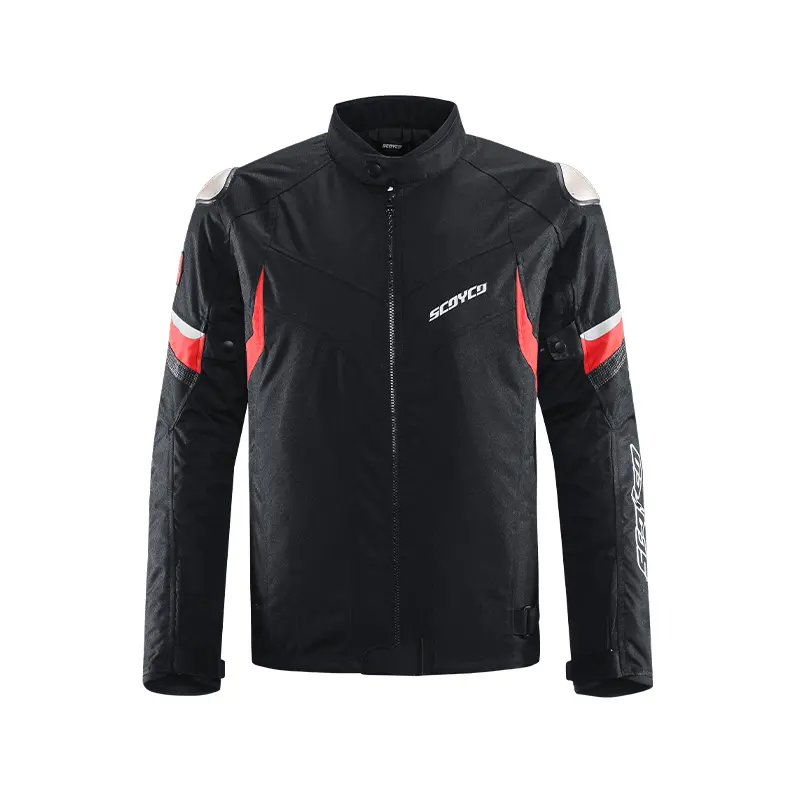 [1301010203] Chaqueta urbana de invierno impermeable y cálida - JK176 (M, Negro con Naranja)