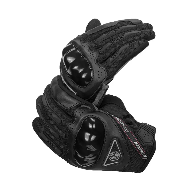 [1601003603] Guantes Street Shell de primavera y verano - MC146 (S, Negro)