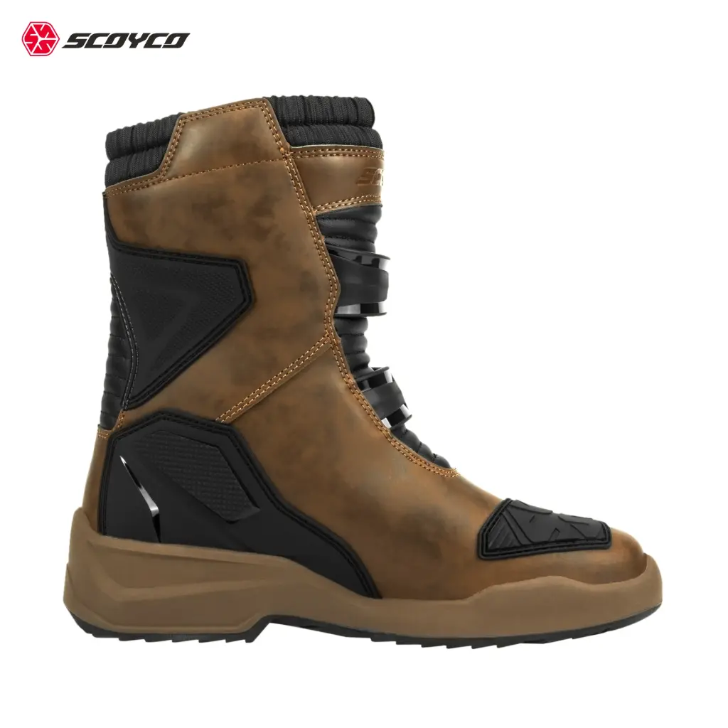 Botas impermeables de Touring de motocicletas para todo clima - MT038WP