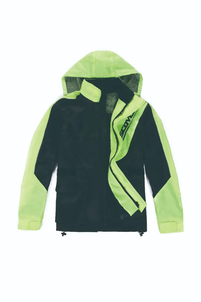 [1302000103] Jacket impermeable all season para lluvia de motocicleta para hombre con pantalón - RC01 (M)
