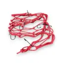 MALLA ELASTICA ROJA