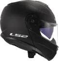 CASCO LS2 FF908 STROBE II SOLIDO NEGRO MATE